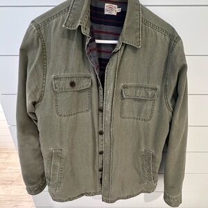 Faherty distressed flannel lined Jacket